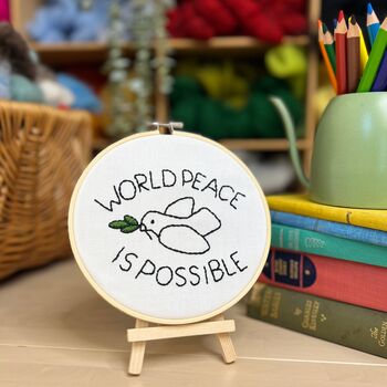 Dick Bruna Peace Is Possible Embroidery Kit, 2 of 3