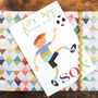 Football Son Greetings Card, thumbnail 1 of 5