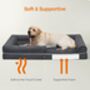 Dog Bed With Sides Removable Washable Cover Dog Sofa, thumbnail 5 of 12