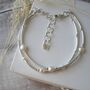 Pearl Double Stranded Bracelet, thumbnail 1 of 4