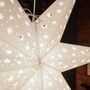 Five White Paper Star Lanterns | Christmas Bundle, thumbnail 3 of 8