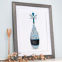 Personalised 18th Birthday Champagne Word Art, thumbnail 5 of 10
