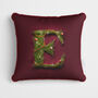 Christmas Garland Letter Alphabet Cushion, thumbnail 7 of 11