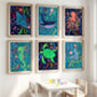 Whale Nursery Art Print, thumbnail 10 of 12