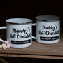Personalised Hot Chocolate Enamel Mug, thumbnail 4 of 6