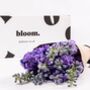 Purple Velvet Delphinium Fresh Flower Bouquet, thumbnail 1 of 2