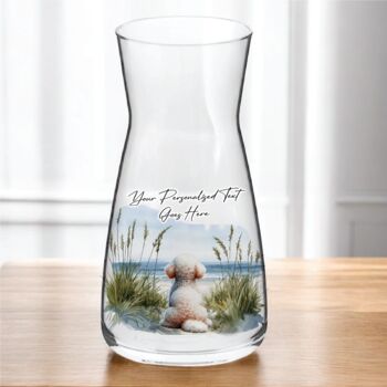 Personalised Bichon Frise Dog Beach Walk Collection, 7 of 8
