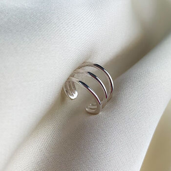 Sterling Silver Double Or Triple Ear Cuff, 7 of 8