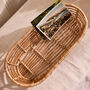 Long Rattan Basket Tray, thumbnail 3 of 5