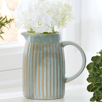 Richmond Washed Stone Pitcher Jug Vases, 4 of 8