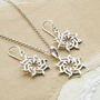 Sterling Silver Fire Star Necklace, thumbnail 4 of 5