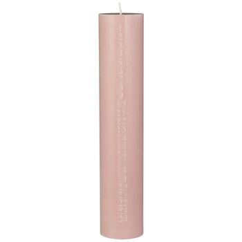 24 Days Christmas Countdown Pillar Candle Rose Pink, 2 of 2