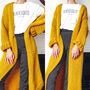 Commission Ankle Grazer Longline Cardigan, thumbnail 6 of 6