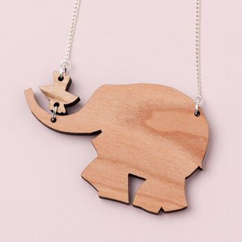 Elmer The Elephant Necklace Gift, 3 of 6