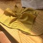 Eloisa Mustard Cotton Napkins With Pleating Channels Set Of Two, thumbnail 1 of 5