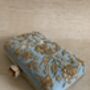 Sky Blue Handcrafted Rectangular Clutch Bag, thumbnail 2 of 10