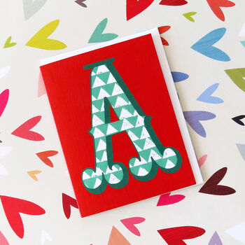 Mini A Alphabet Card, 3 of 5