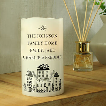 Personalised Home LED Candle, 2 of 5