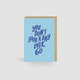 You Don't Look A Day Over 60! Blue Birthday Card, thumbnail 1 of 4