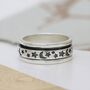 Personalised Sterling Silver Celestial Spinner Ring, thumbnail 5 of 10