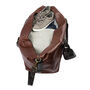 Personalised Two Tone Leather Armada Duffle Holdall, thumbnail 4 of 8