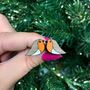 Robin Stud Earrings, thumbnail 1 of 3