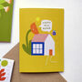 Happy New Home Illustrated Greetings Card, thumbnail 1 of 5