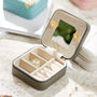 Small Travel Jewellery Organizer Storage Box Case, thumbnail 5 of 12