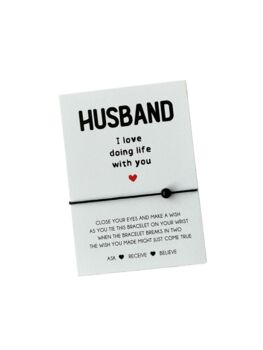 Husband Wish Bracelet, 4 of 7