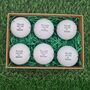 Six Branded Golf Balls Personalised With ''This Ball Was Lost By .. ..'', thumbnail 3 of 10