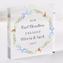 Our First Christmas Engaged Acrylic Block, thumbnail 1 of 4