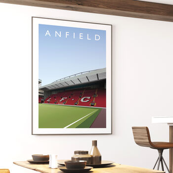 Liverpool Fc Anfield Kop Poster, 4 of 8