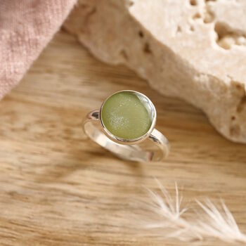 Cremation Ashes Circle Ring For Human Or Pet Ashes, 2 of 5