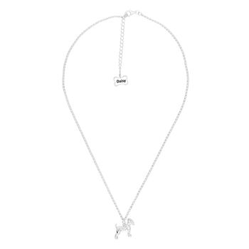 Personalised Schnauzer Sterling Silver Necklace, 5 of 9