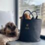 Personalised Dog Kit, Trug Storage Basket, thumbnail 4 of 4