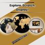 World Scratch Map Travel Gifts, thumbnail 6 of 10