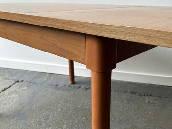 Mid Century 1960s Dining Table By Schreiber, 6 of 12