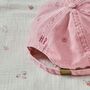 Personalised Adults Mama Vintage Pink Cap, thumbnail 3 of 3