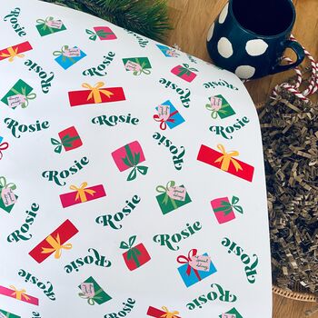 Present Special Delivery Christmas Wrapping Paper, 4 of 9