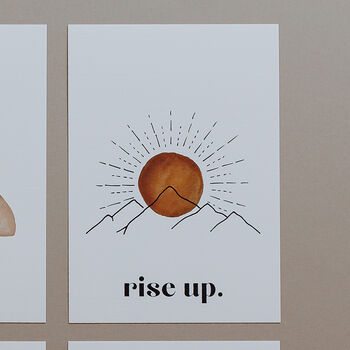 'Rise Up' Sunrise Print, 4 of 6