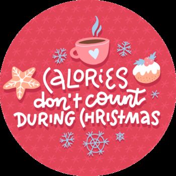 Calories Don't Count At Christmas Lollipop, 2 of 4