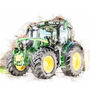 Tractor Personalised Portrait, thumbnail 7 of 7