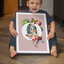 Personalised Initial Portrait Collage, thumbnail 1 of 5