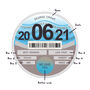 Personalised Tax Disc Coaster For Grandad, thumbnail 3 of 4