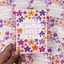 Colourful 'Happy A Blooming Lovely Birthday' Card, thumbnail 2 of 6