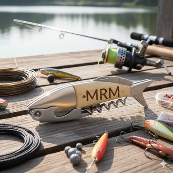Personalised Fishing Corkscrew, 3 of 12