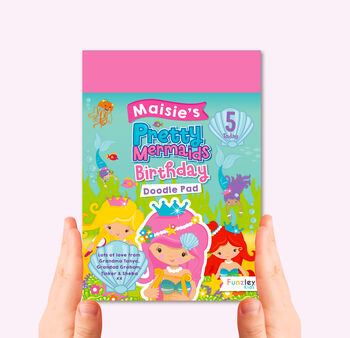 Personalised Mermaid Birthday Memory Skills Flash Cards, 5 of 7