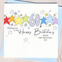 Personalised Starry Special Age Birthday Card, thumbnail 10 of 11