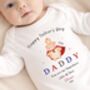 Personalised My 1st Father’s Day Babygrow Superhero Design, thumbnail 1 of 4