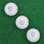 Three Branded Golf Balls Personalised With ''If Found, Please Hit Better Than .. .. Did!'', thumbnail 2 of 7